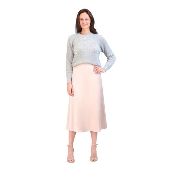 French Connection Women's Satin Skirt Size XXL - Picture 6 of 16